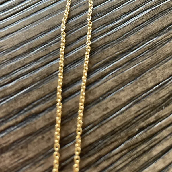 Michael Kors Herutage Fulton Pave Mother of Pearl Necklace NEW - Image 3