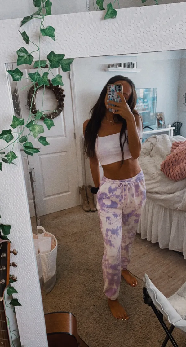 Purple Tie Dye Sweats - Image 4