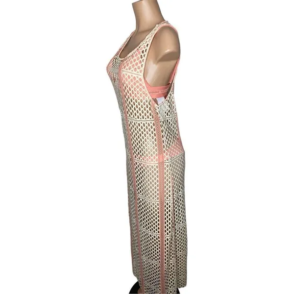 New. Pilyq fishnet coverup dress. XS/S. Retails $164 - Image 5