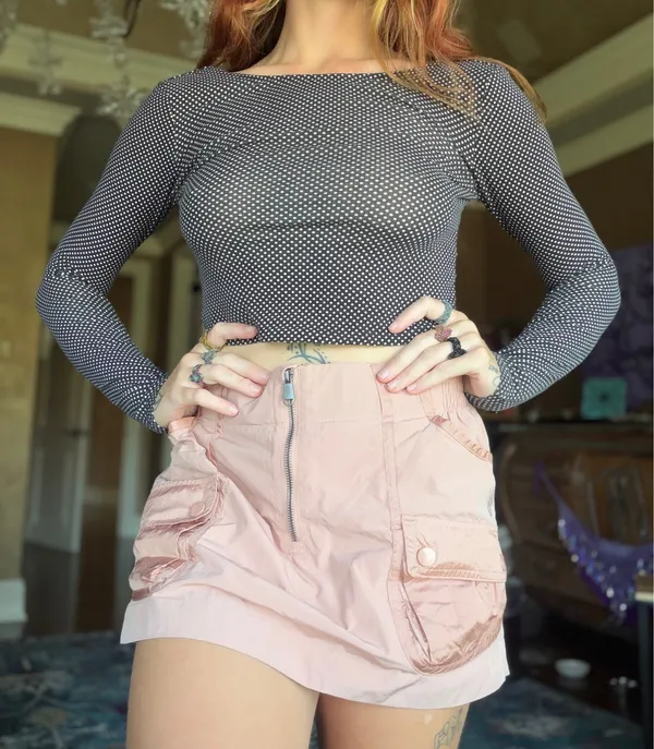 Crop Top Purple - Image 2