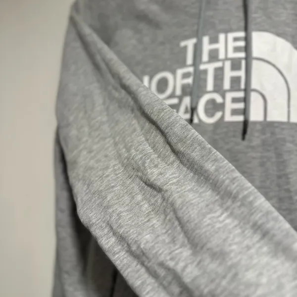 The North Face Women’s Sz: L Hoodie Sweatshirt Gray Half Dome Logo Pullover. - Image 7