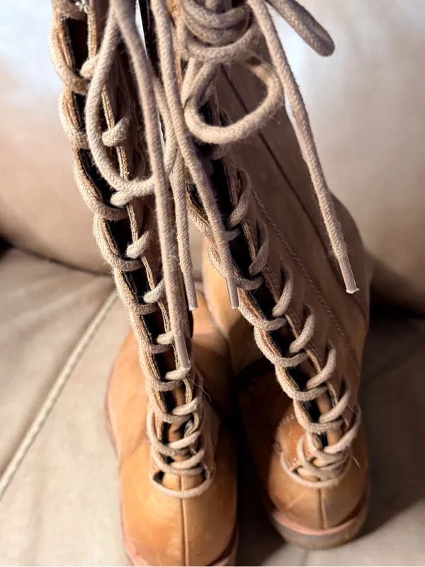 Sofft Tall Leather Boots Size 6.5 - Image 3