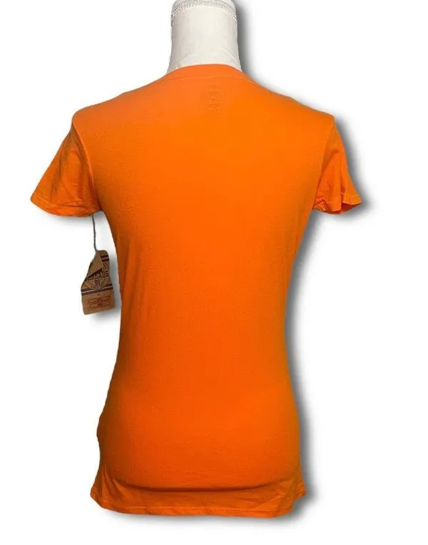 NWT Girls’ XL/Ladies’ S Orange UT Lady Vols Tee T-Shirt Top Women’s Basketball New University Of Tennessee - Image 2