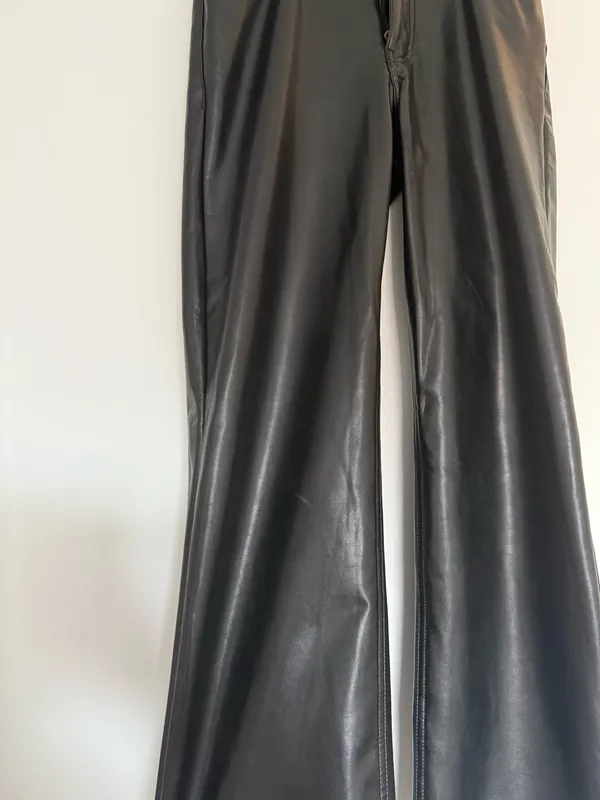 Abercrombie Leather Pants Straight - Image 2