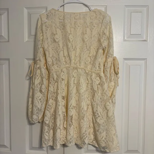 Free People Ruby Lace Mini Dress - Image 3
