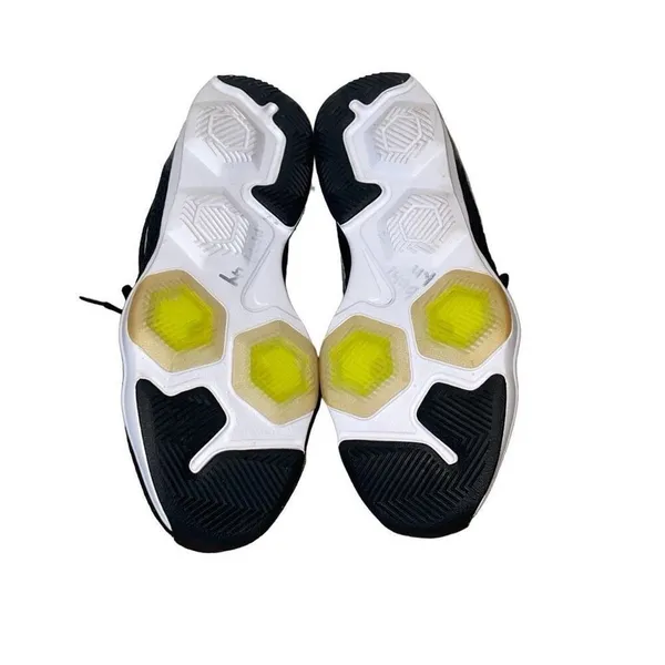 Nike Womens Zoom Fit Low Top Lace Up Training Running Shoes Black White Size‎ 9 - Image 5