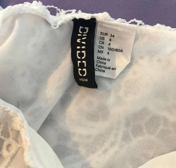 White Laced Tank - Image 3