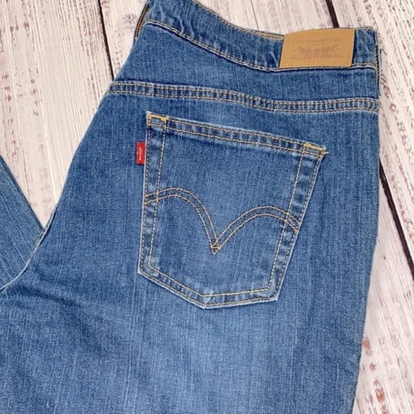 Levi’s 505 straight jeans size 14 medium - Image 3