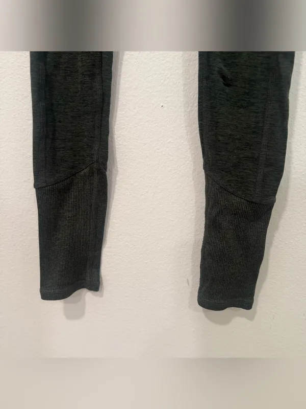 Alo Yoga Green High Waist Alosoft Lounge Leggings XXS - Image 4