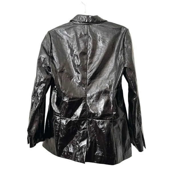 LNA CLOTHING Faux Leather‎ Jacket NWT Sz S - Image 4