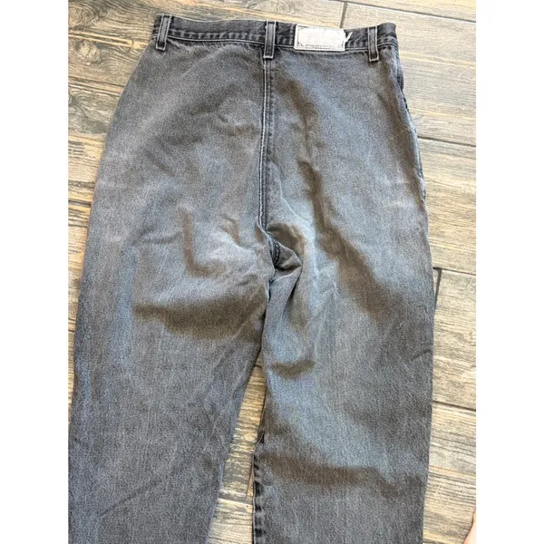 Vintage Rockies High Waist Western Jeans‎ Faded Black Distressed 26x34 Bareback - Image 11