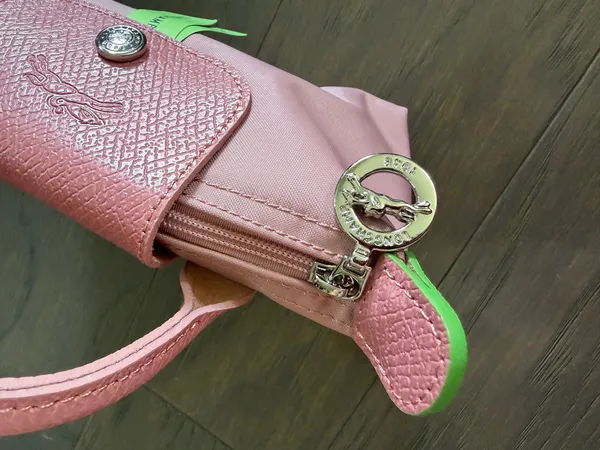 Longchamp Le Pliage Mini Bag Pouch Pink - Image 3
