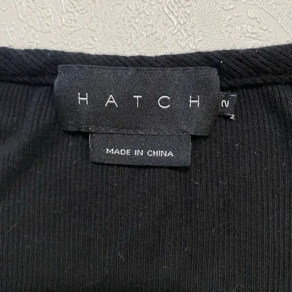 HATCH Black Henley Tank Top Size s Sleeveless Maternity Relaxed Fit - Image 5