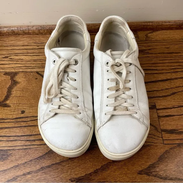 Birkenstock Bend White Leather Sneakers - Image 2