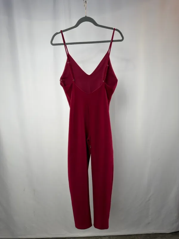 NBD x Revolve Jerick Catsuit Jumpsuit in Burgandy‎ Size Large - Image 5