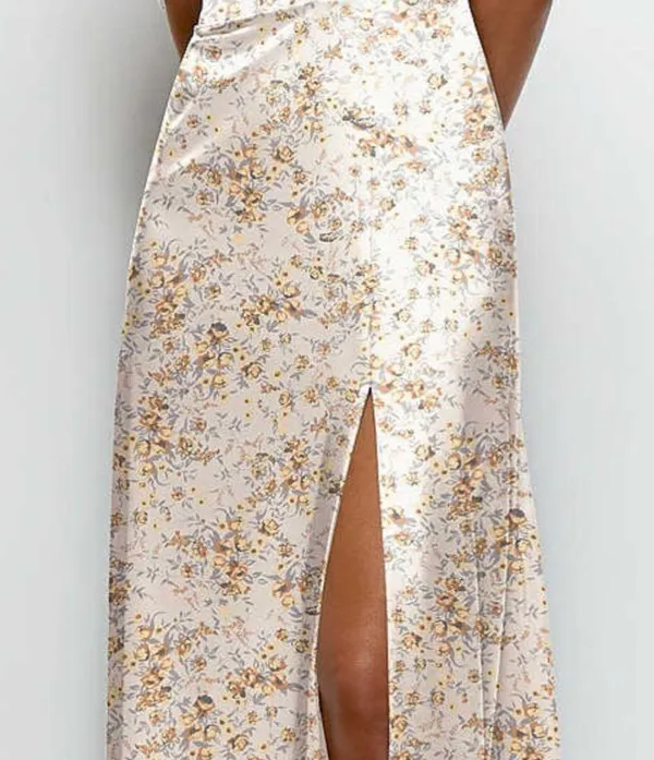 Dessy Floral Silk Maxi - Image 7