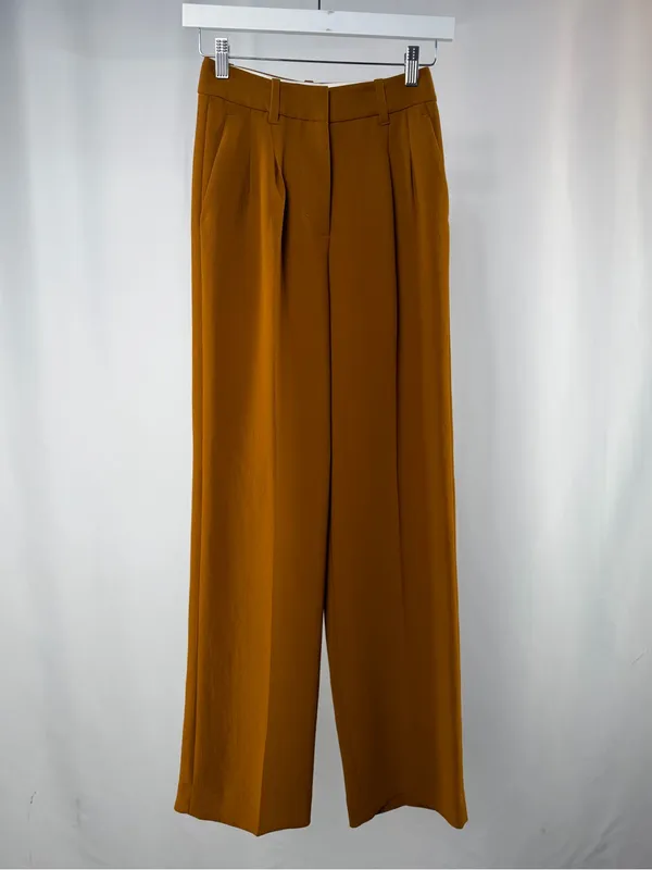 Wilfred Effortless Wide Leg‎ Pant in Anise Brown Size 00 - Image 2