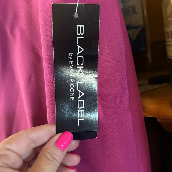 Evan Picone Black Label Vibrant Pink Straight Leg Pants - Image 7