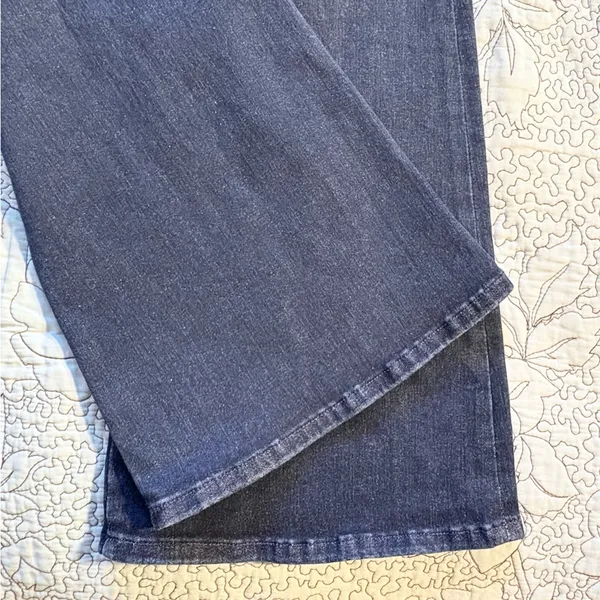 💥FRAME Le One Flare Jeans Dark Indigo Adaptive Stretch Sz 2 Fits 29-34 🧡 - Image 7