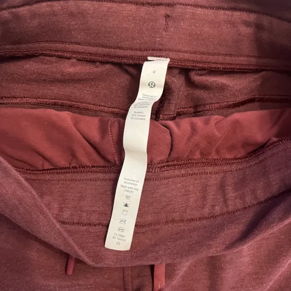 Lululemon Inner Glow Short 3" Modal Heathered Savannah - Image 6