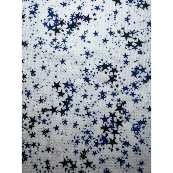 Victoria's Secret NWT Thermal‎ Top XL Star Print Long Sleeve Cotton - Image 4