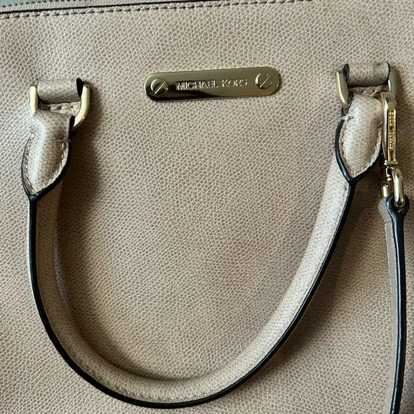 Michael‎ Kors Cindy Dome Satchel BLUSH PURSE Leather - Image 11