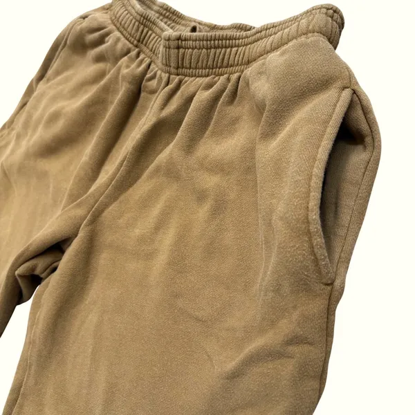 Uniqlo Womens SM Wide Leg Sweatpants Heavyweight Fleece Lounge Elastic Waist - Image 4