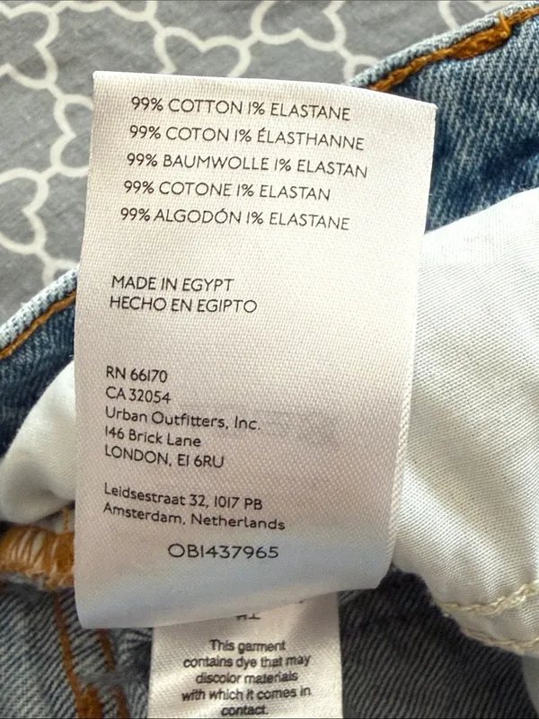 BDG Urban Outfitters Size 25 Women's Blue Denim Jeans NEW NWT Flared Bottoms - Image 10