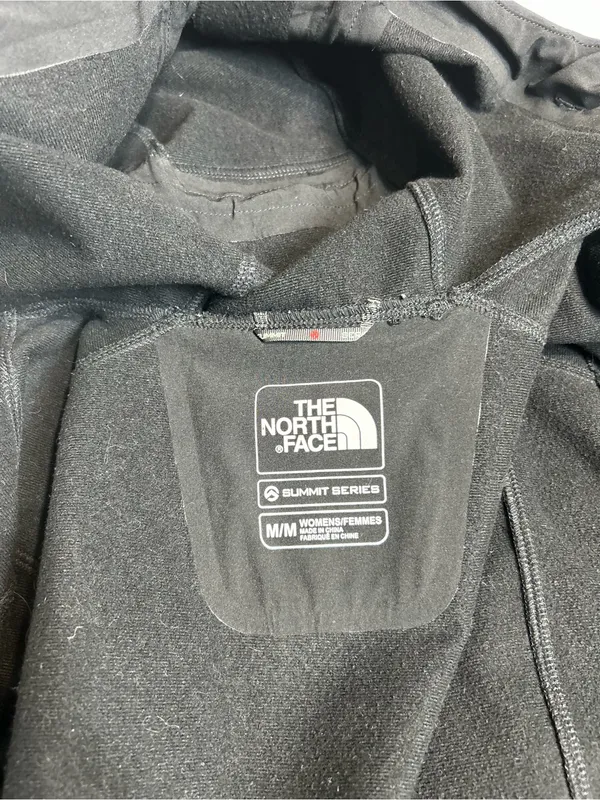 The North Face Summit Series Womans Black Jacket with Hood - Image 7