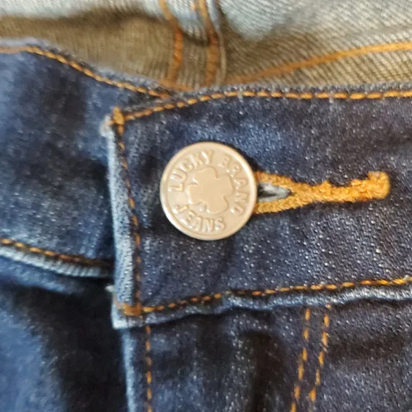 Lucky Brand Blue Flare Wide Leg Jeans - Image 8