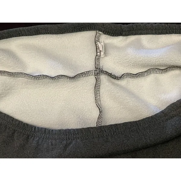 Fleece Lined Leggings Womens 2XL Gray High Rise Stretch Ankle Pants Owl Cozy - Image 10