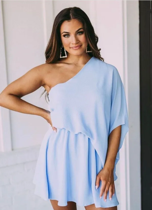 These Three Boutique One Shoulder Dress - Image 2
