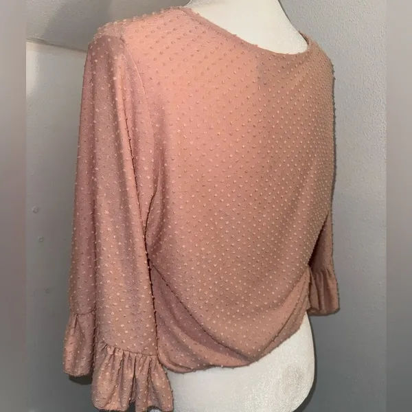 Buckle Pink Blouse - Image 5