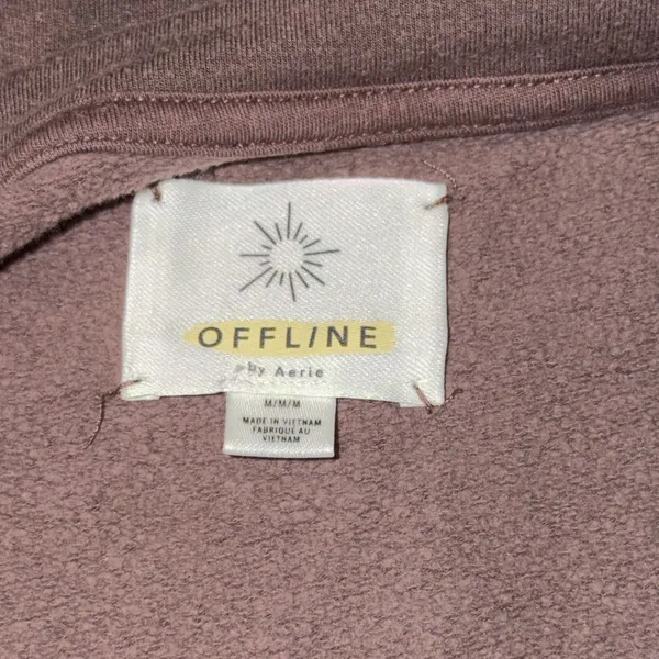 Offline by Aerie brown sweatshirt - Image 4