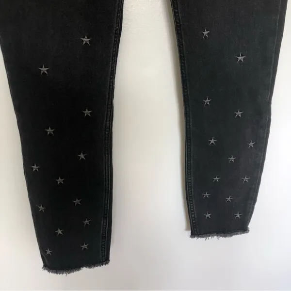 Abercrombie & Fitch Jeans High Rise Ankle Length Stars 28/6R - Image 2