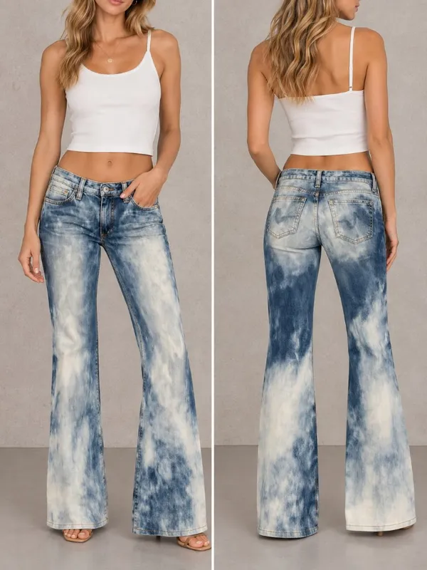 Vintage AG Adriano GoldShmied The Legend Y2k Low Rise Flare Leg jeans Size 27 - Image 2