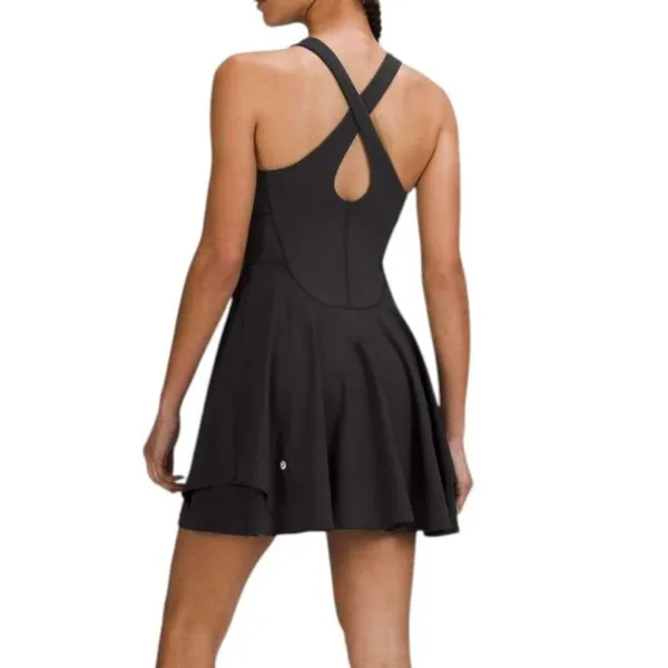 Lululemon Court Crush Dress *Black - Image 6