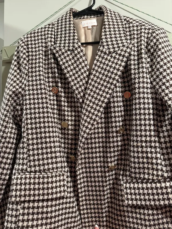 Entro Houndstooth Blazer - Image 5