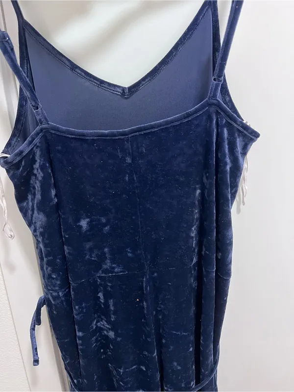 Like new American eagle Aerie velvet valor navy blue - Image 3