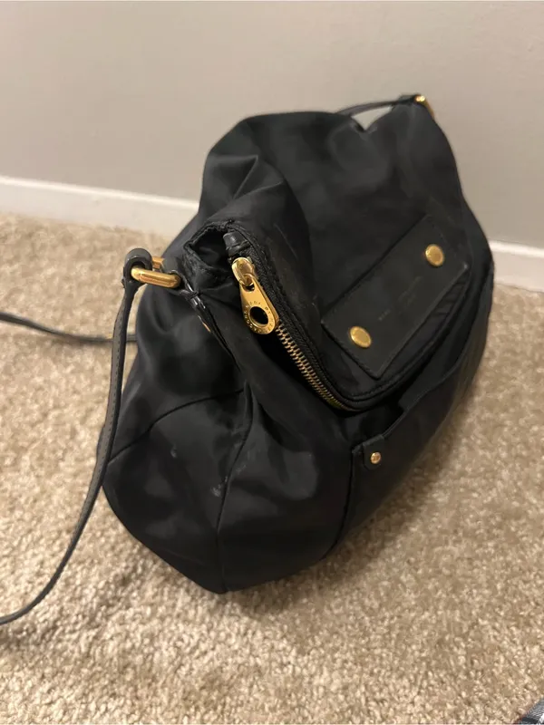 Marc Jacobs Preppy Natasha large crossbody bag black - Image 8