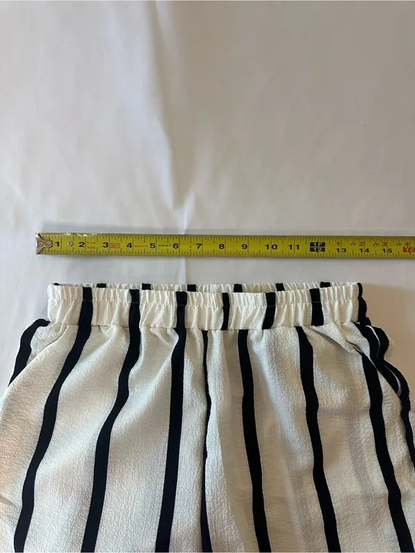 Black And White Striped Dress Pants/Trousers Brand New Size Medium Women’s - Image 6