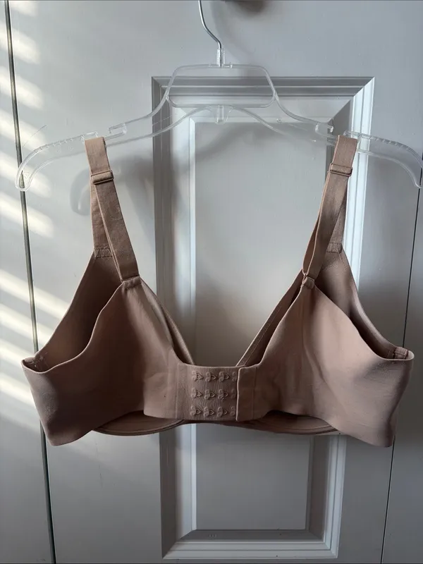 Smoothez by aerie Nude Support T-Shirt Bra with Light Padding Size 38DD - Image 3