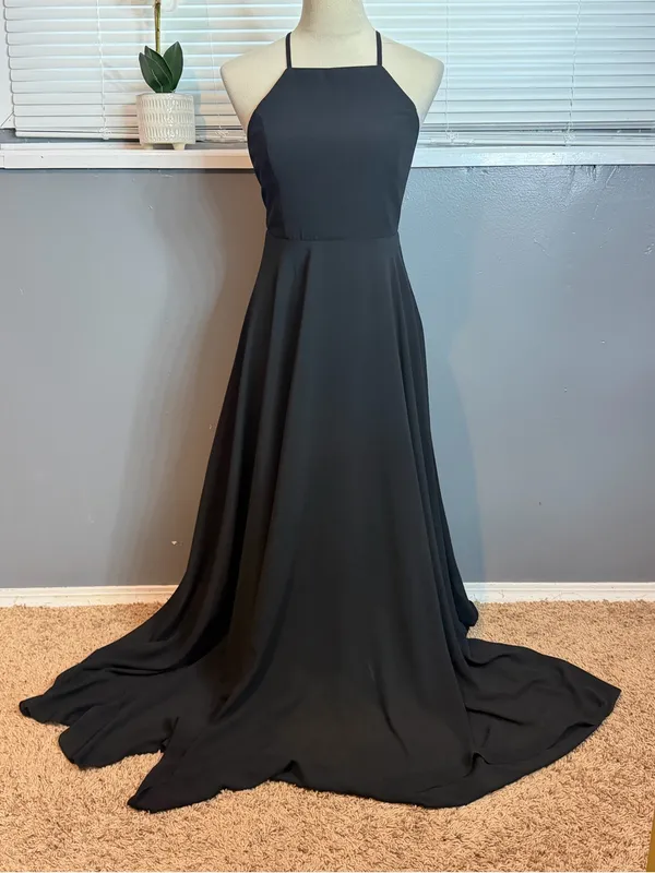 Lulus Mythical Kind of Love Black Open Back Maxi Dress - Image 4
