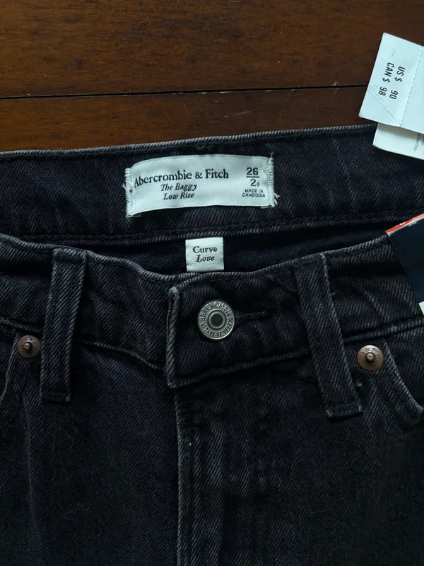 Abercrombie & Fitch Black Jeans - Image 6
