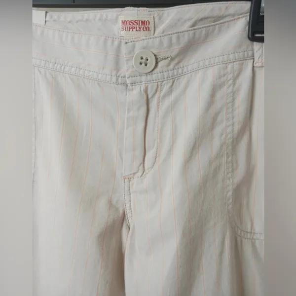 Mossimo Supply Co.‎ Beige Bermuda Shorts Size 11 / L - Image 4