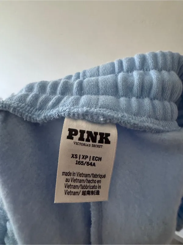 PINK Victoria’s Secret Blue Ivy Fleece Classic Shorts Cozy Lounge - Image 7