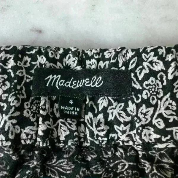 Madewell 100% Viscose Pull-On Tier‎ Mini Skirt in Tudor Floral Size 4 - Image 5