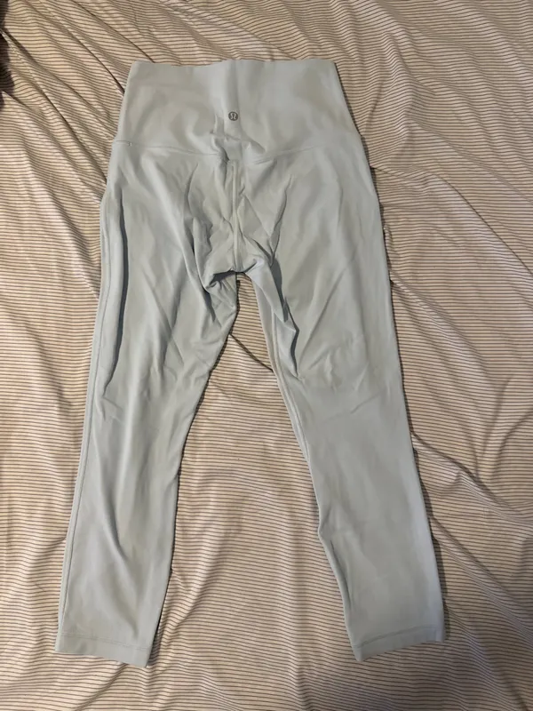 Powder Blue lululemon align high rise leggings 23” - Image 3
