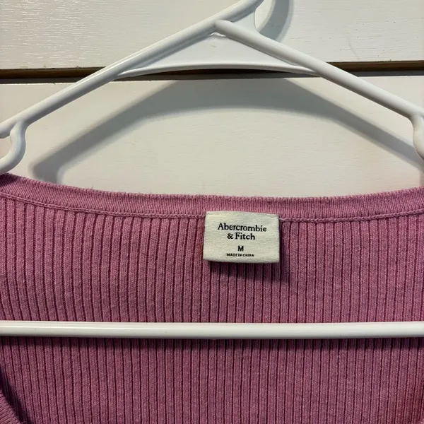 Abercrombie Pink Clasp Bodysuit - Image 6