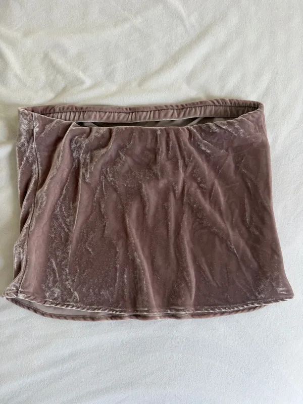 Anthropologie velvet tube top - Image 4